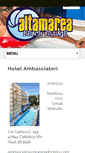 Mobile Screenshot of hotel-ambasciatori-cattolica.altamareabeachvillage.it