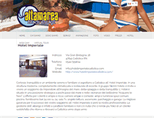 Tablet Screenshot of hotel-imperiale-cattolica.altamareabeachvillage.it